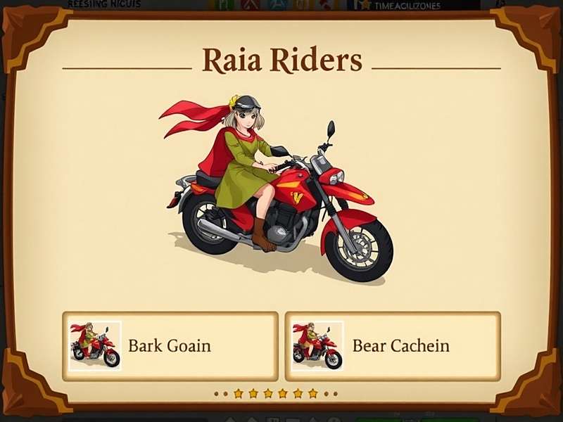 Raia Riders Language Selection